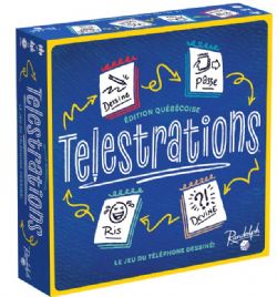 JEU TELESTRATIONS - ÉDITION QUÉBÉCOISE - NOUVELLE ÉDITION